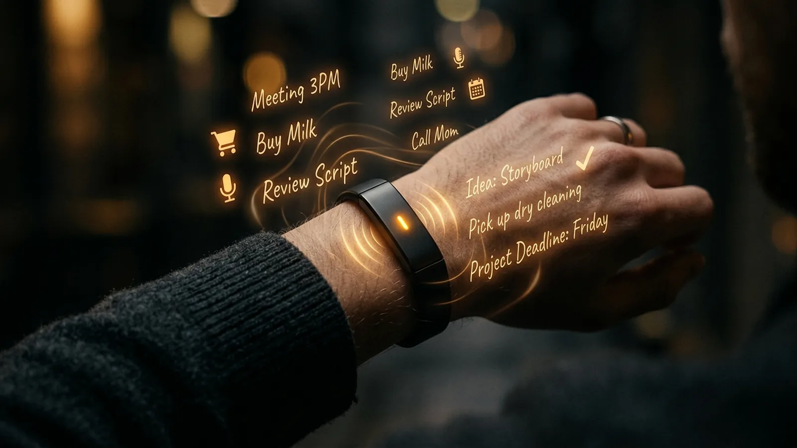 Amazon Made a $75 AI Wristband That Remembers What You Say