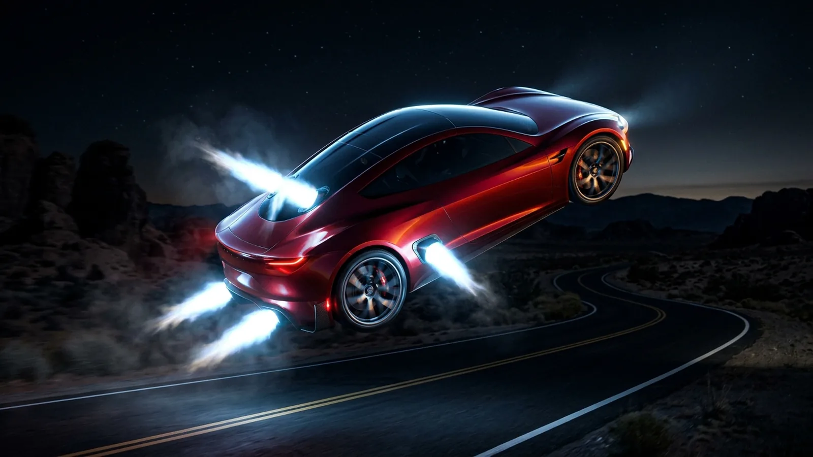 Tesla Just Made the Roadster Fly. Yes, Really.